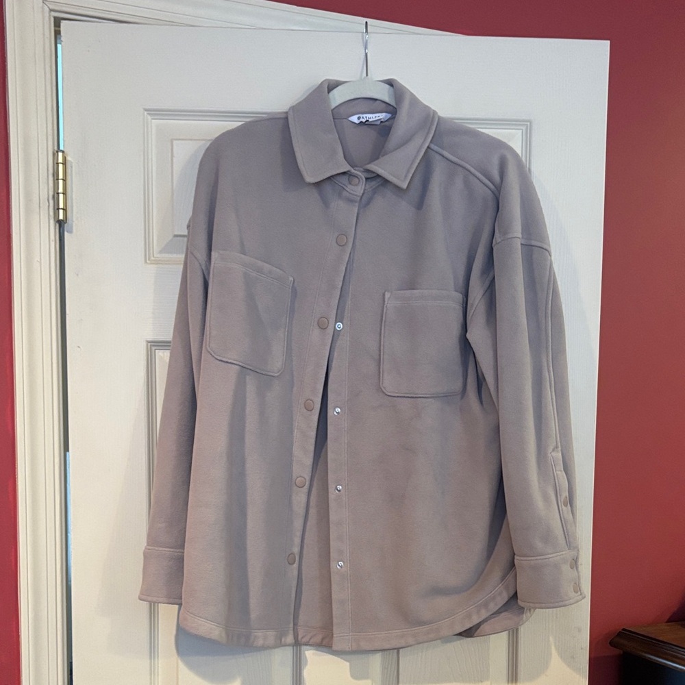 Athleta Taupe Jacket